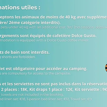 Vallee Du Paradis Кемпинг 4*